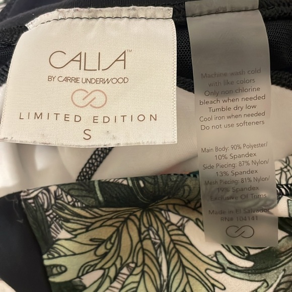 Calia Women’s Leggings Small Tropical Colorful Floral Activewear Workout - Picture 17 of 17